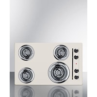 30" Wide 4-burner Coil Cooktop