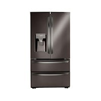 28 cu ft. Smart Double Freezer Refrigerator with Craft Ice(TM)