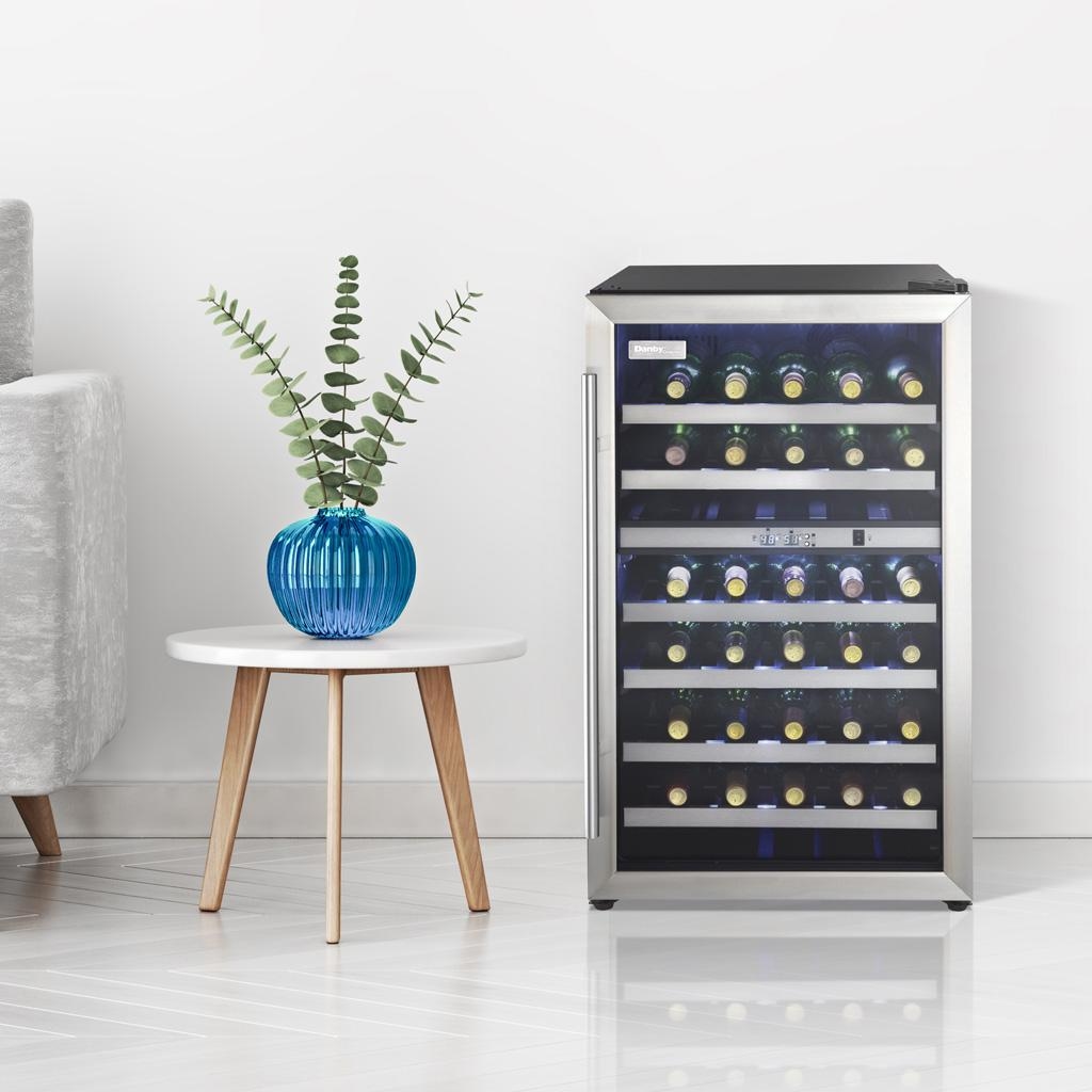 Danby DWC114BLSDD 114-Bottle Dual Zone Wine Cooler - Thumbnail 3
