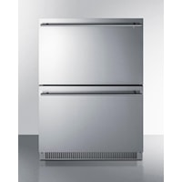 24" Wide 2-Drawer All-Freezer, Ada Compliant