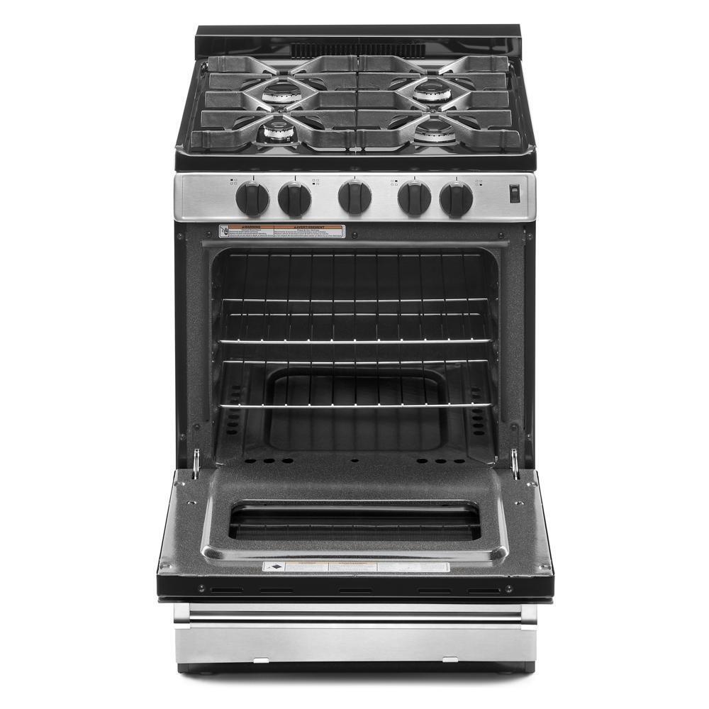 Whirlpool Gas Ranges Whirlpool 24" Free Standing Gas Range