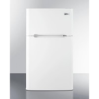 19" Wide 2-Door Refrigerator-Freezer, Ada Height