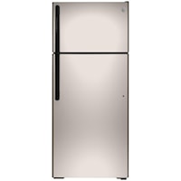 Ge(R) Energy Star(R) 17.5 Cu. Ft. Top-Freezer Refrigerator