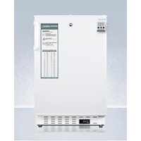 20" Wide Built-In Healthcare All-Refrigerator, Ada Compliant