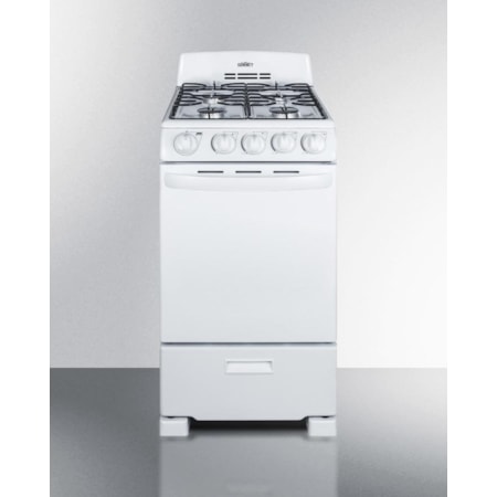 20" Free Standing Gas Range