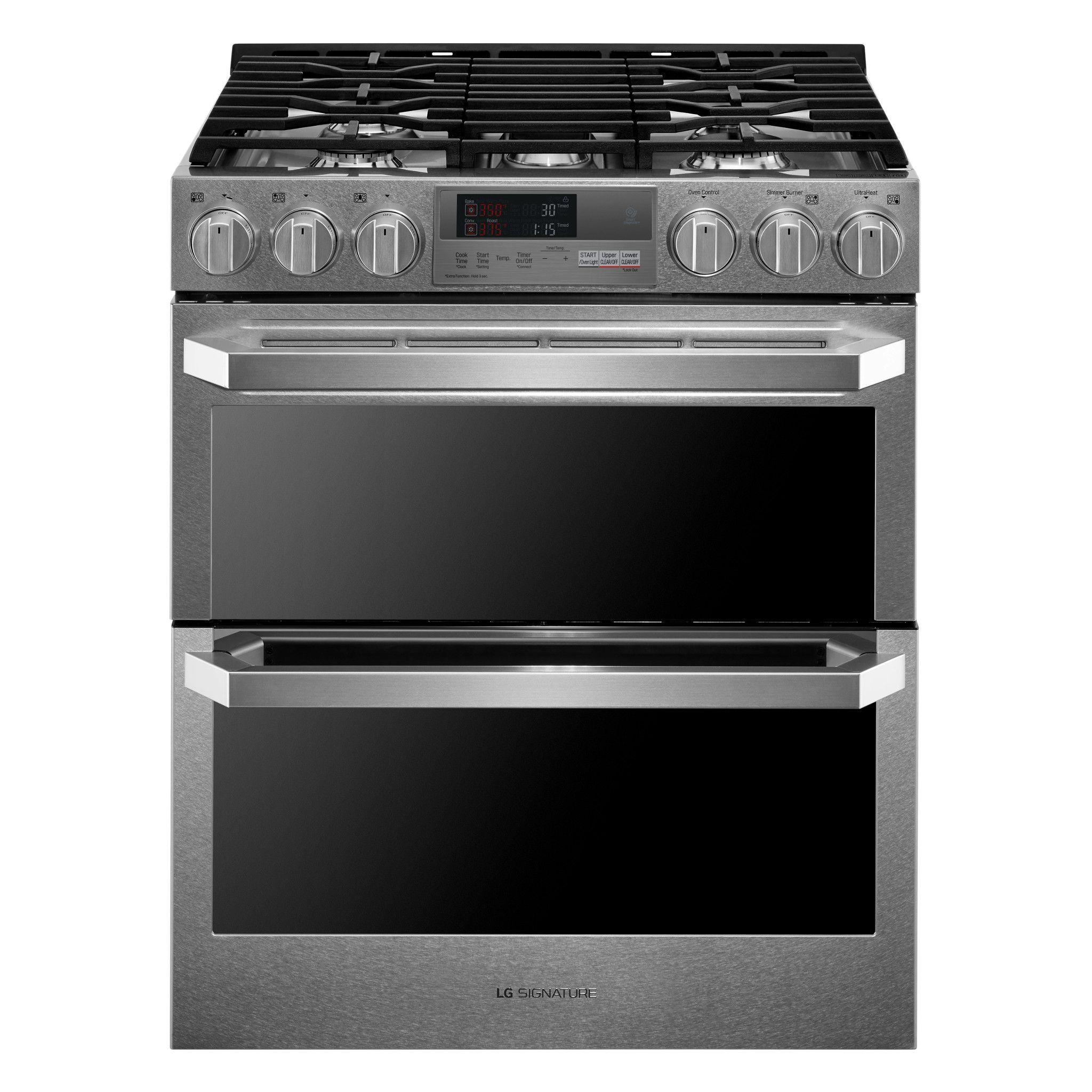 LG Gas Ranges LG Dual Fuel Double Oven