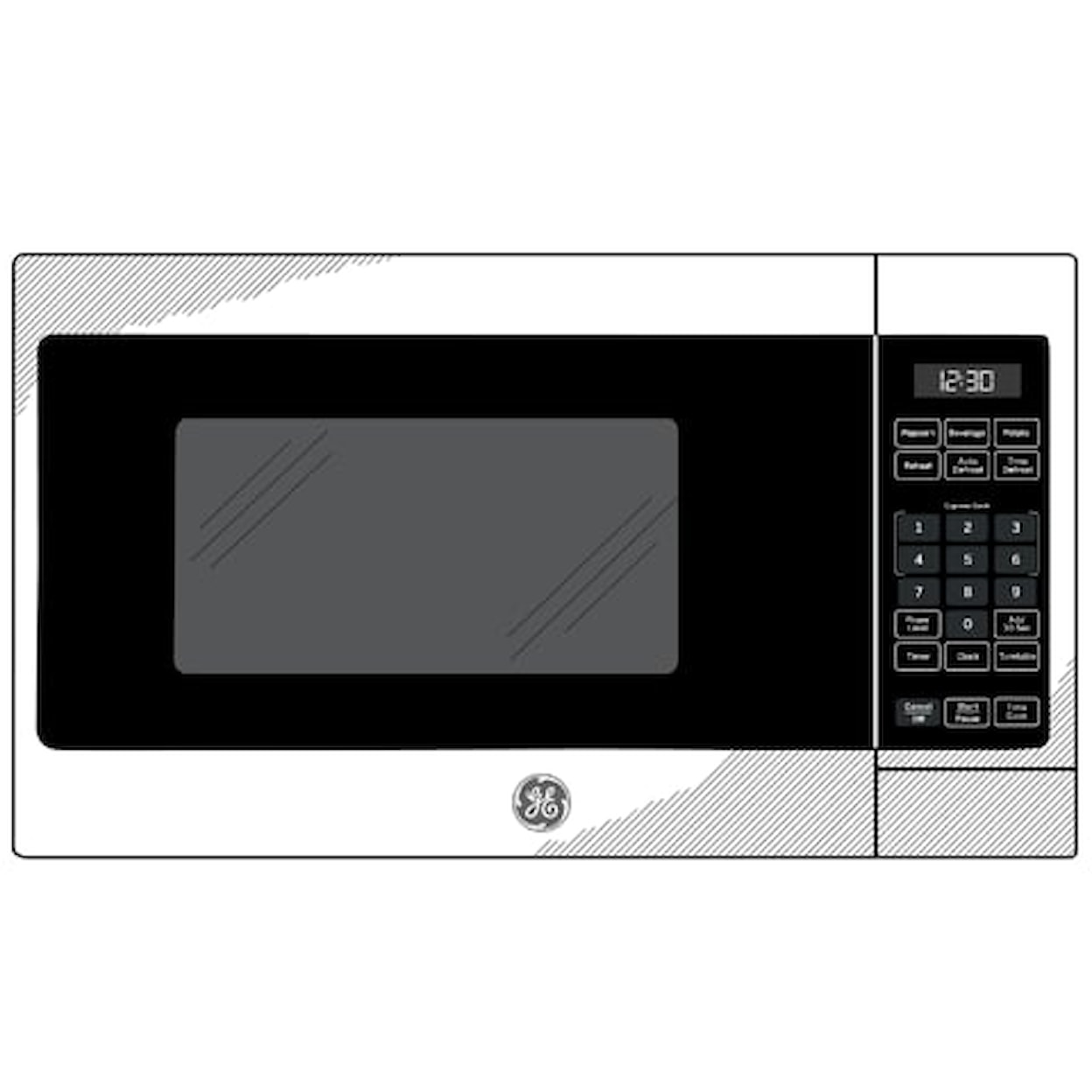 GE Appliances Microwave Countertop Microwave