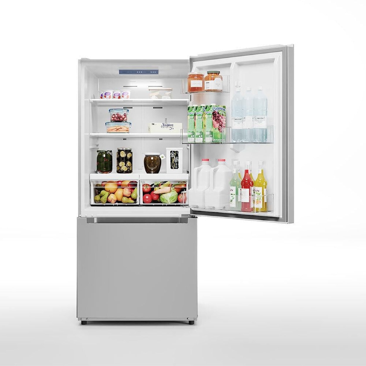 Midea Refrigerators Bottom Freezer Freestanding Refrigerator