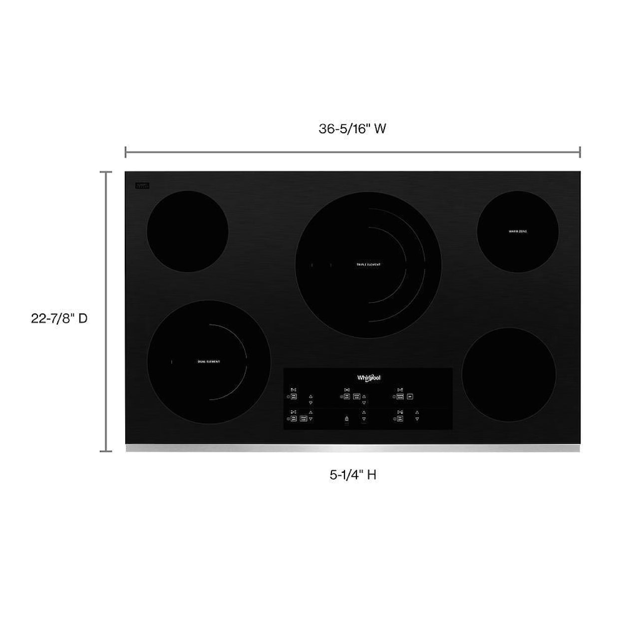 Whirlpool Electric Ranges Cooktops (electric)