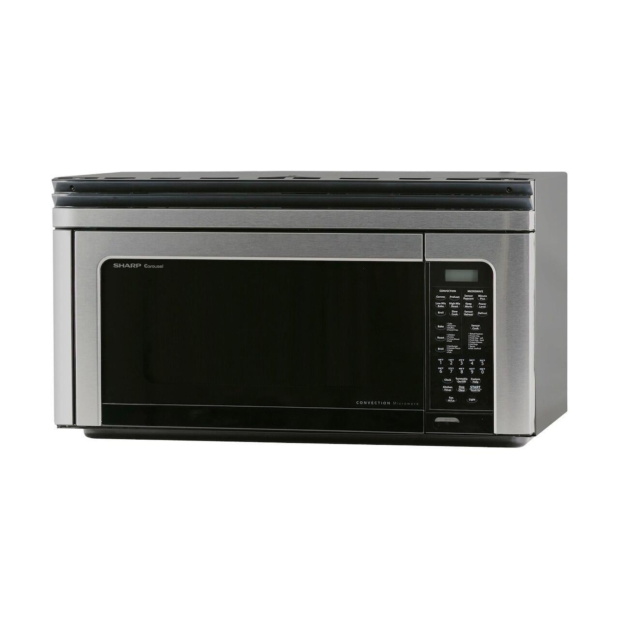 Sharp 1.1-Cu. ft. Countertop Microwave Oven, Stainless (Smc1162hs)