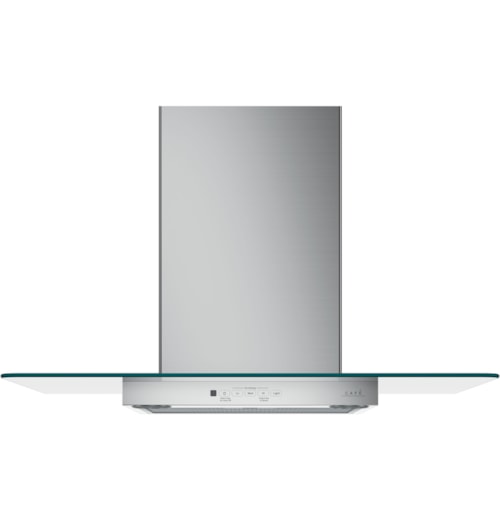 Caf(Eback)™ 30" Wall-Mount Glass Canopy Chimney Hood