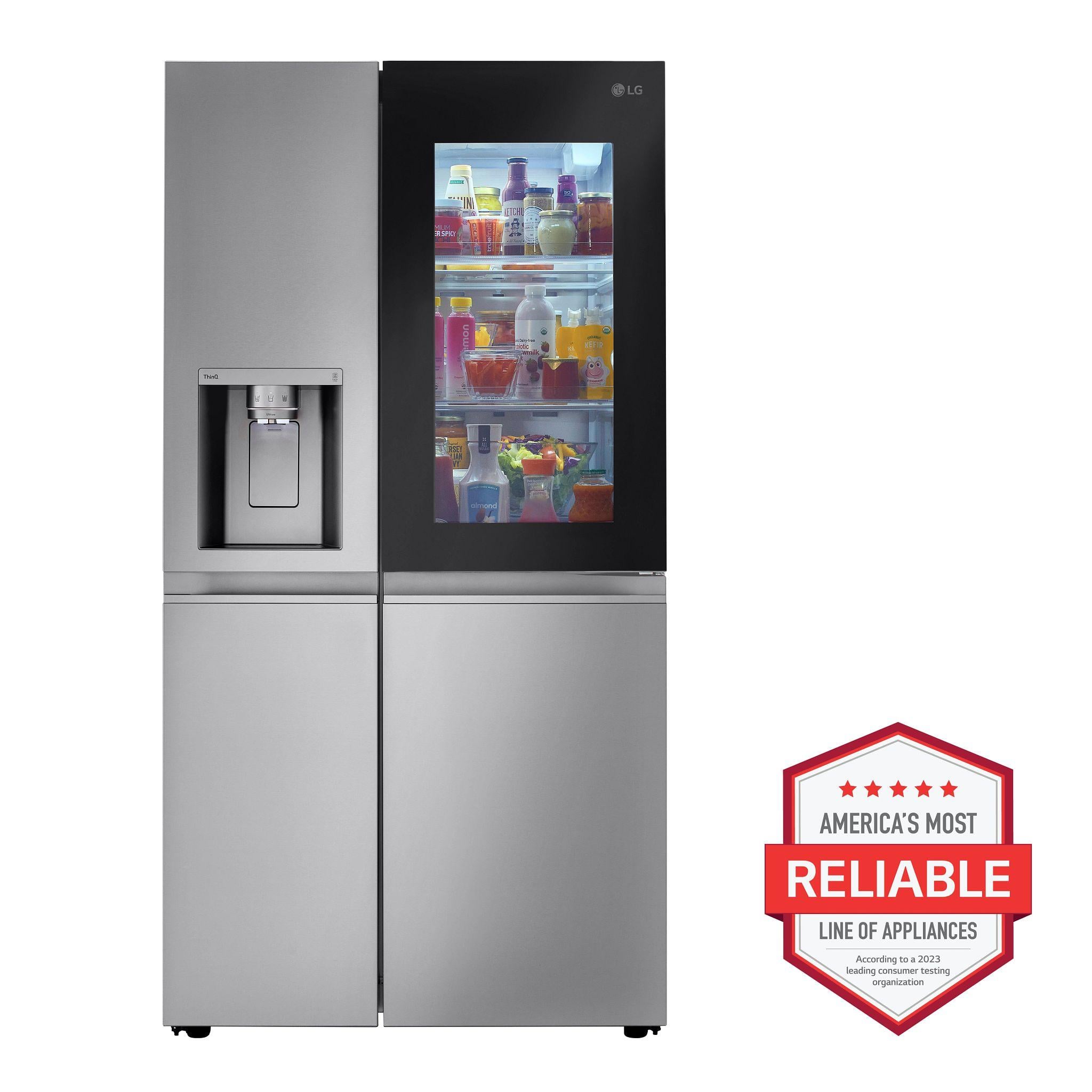 Side By Side Freestanding Refrigerator