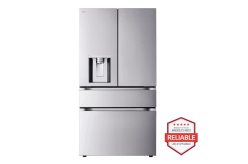 29 Cu. Ft. Standard-Depth Max™ 4-Door French Door Refrigerator With Mini Craft Ice™ And Full-Convert Drawer™