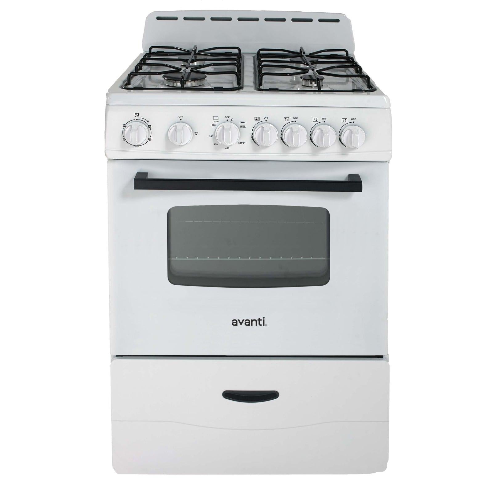 24" Free Standing Gas Range
