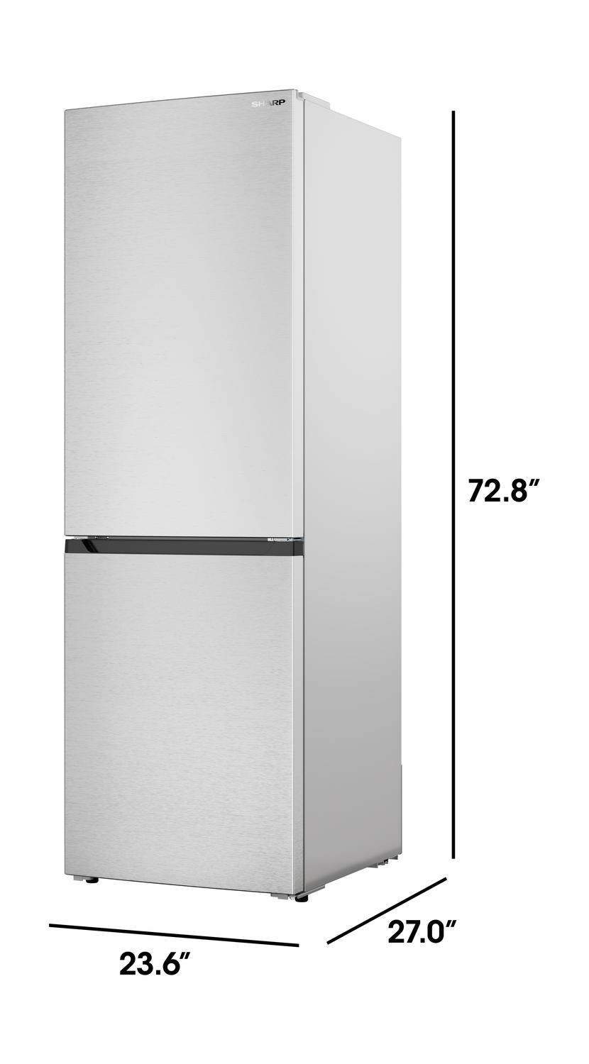 Sharp Appliances Bottom Freezer Refrigerator