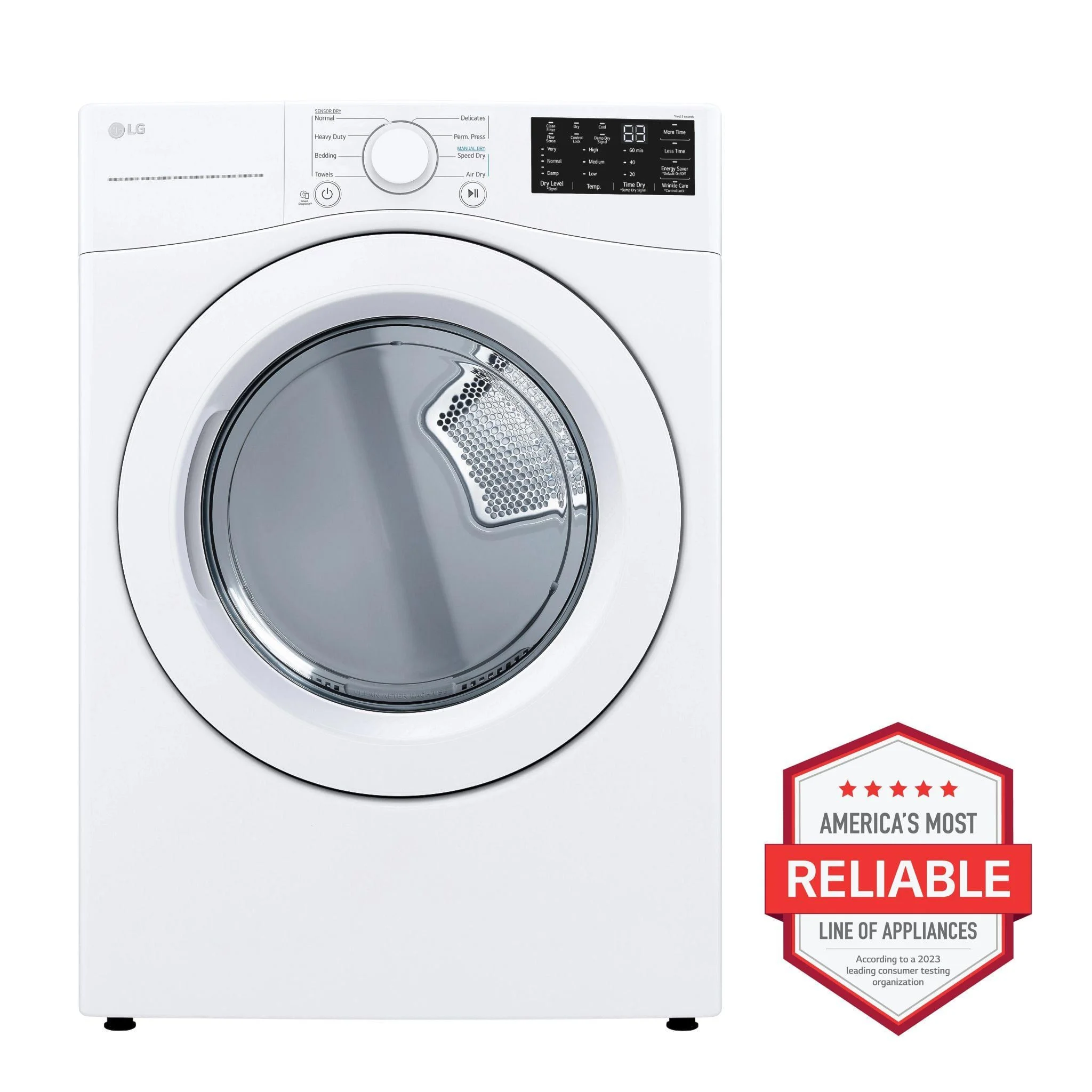 DLE3470M by LG - 7.4 cu. ft. Ultra Large Capacity Electric Dryer