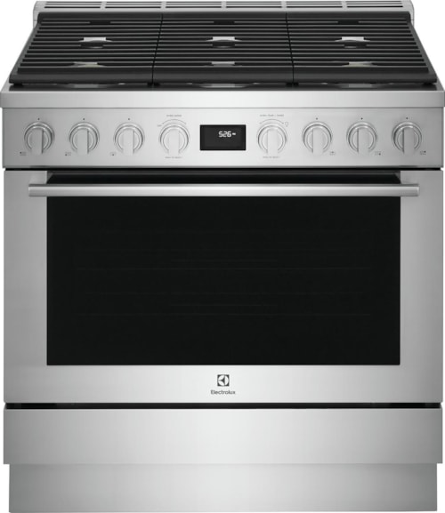36" Dual-Fuel Freestanding Range