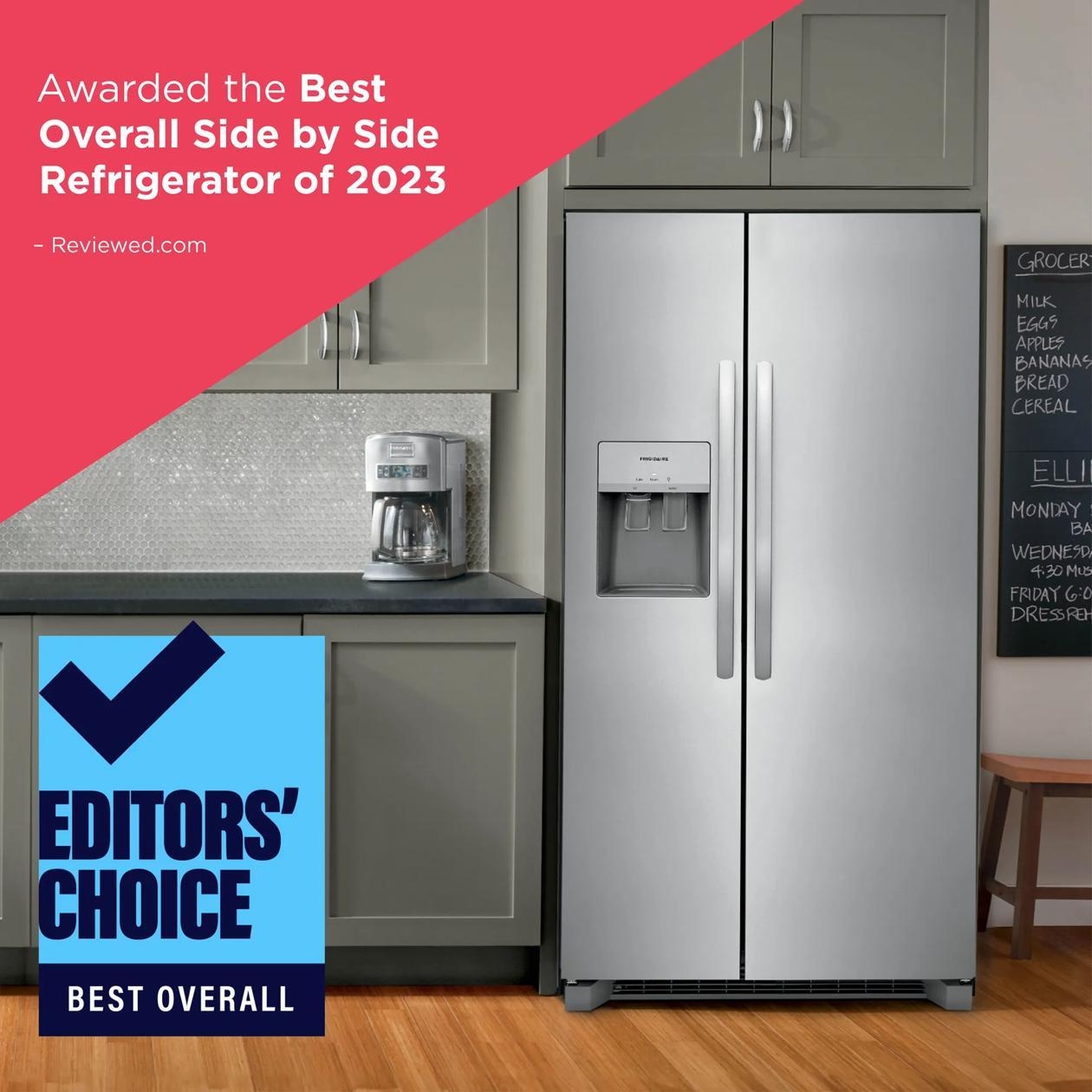 Frigidaire Refrigerators Side By Side Freestanding Refrigerator