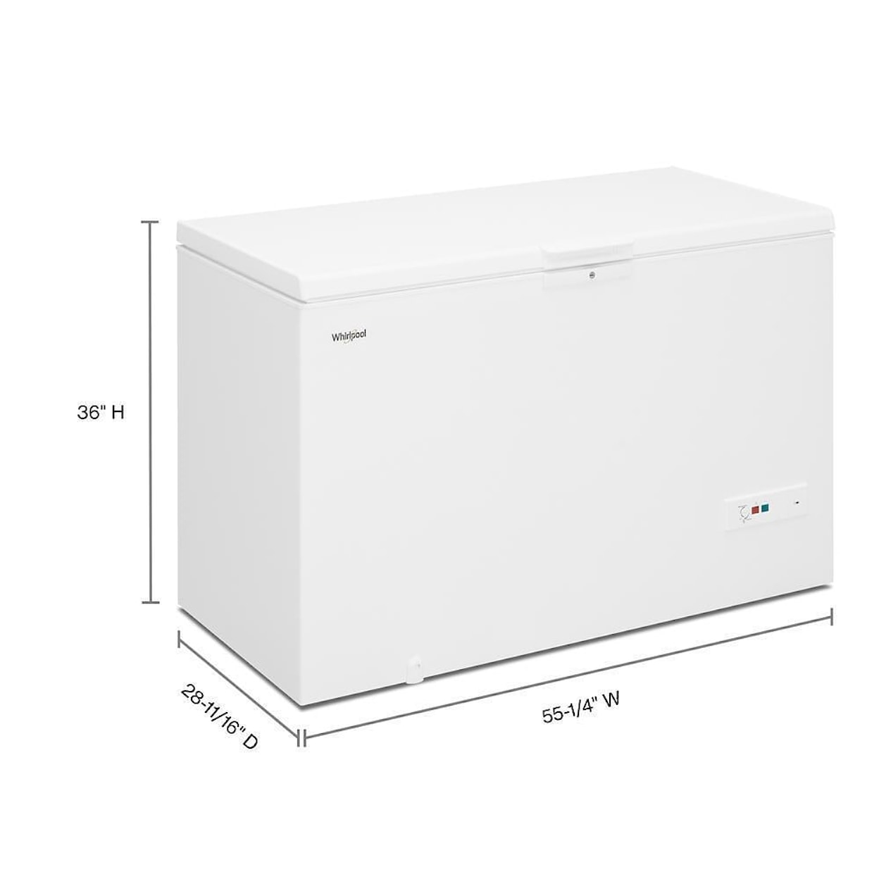 Whirlpool Freezers Accent Storage