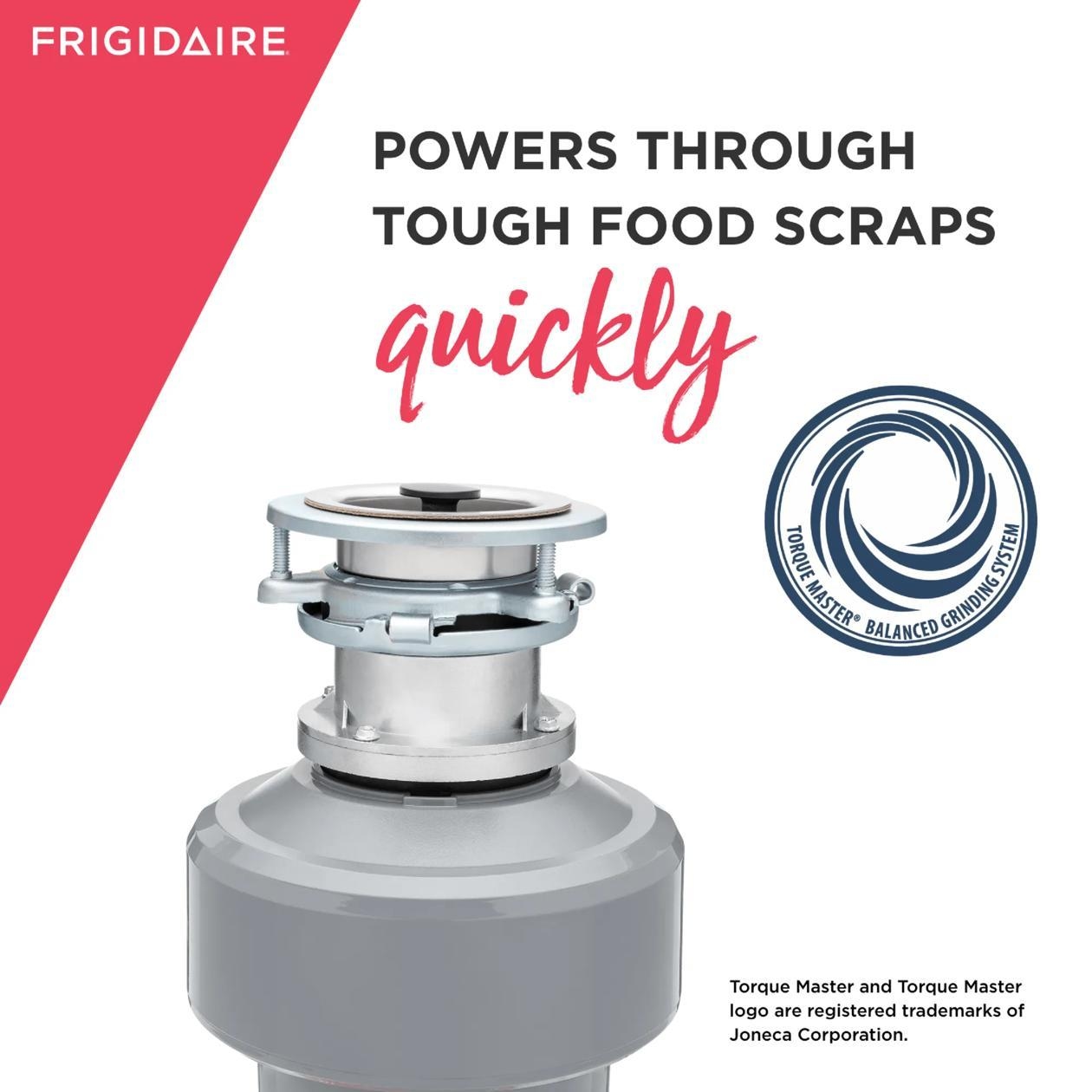Frigidaire Batch Feed Corded Disposer