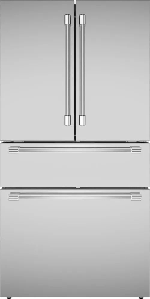 Freedom® Freestanding French Door Bottom Mount Refrigerator 36'' Professional Stainless Steel