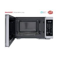 1.1 Cu. Ft. Mid Size Countertop Microwave Oven