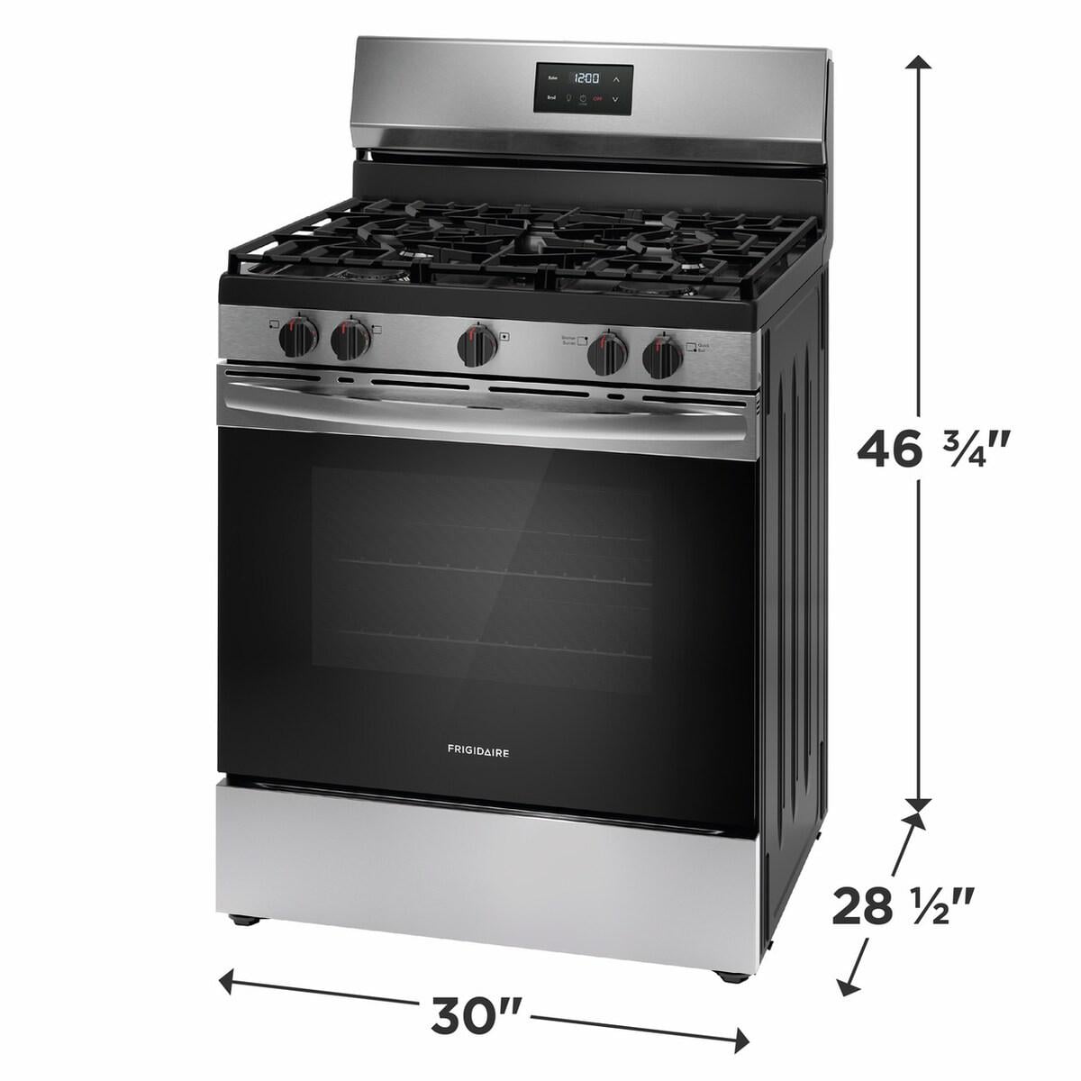 Frigidaire Gas Ranges 30" Free Standing Gas Range