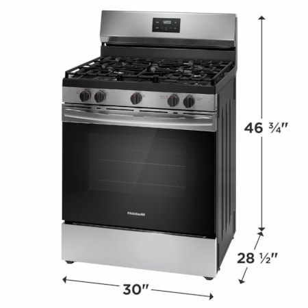 30&quot; Free Standing Gas Range