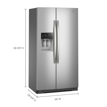 Side By Side Freestanding Refrigerator