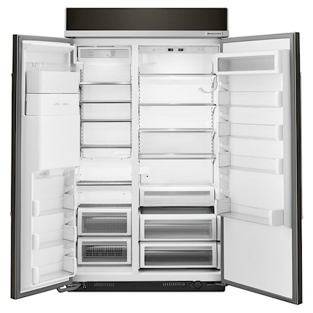 Side By Side Built In Refrigerator