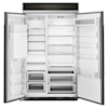 KitchenAid Refrigerators Side By Side Built In Refrigerator