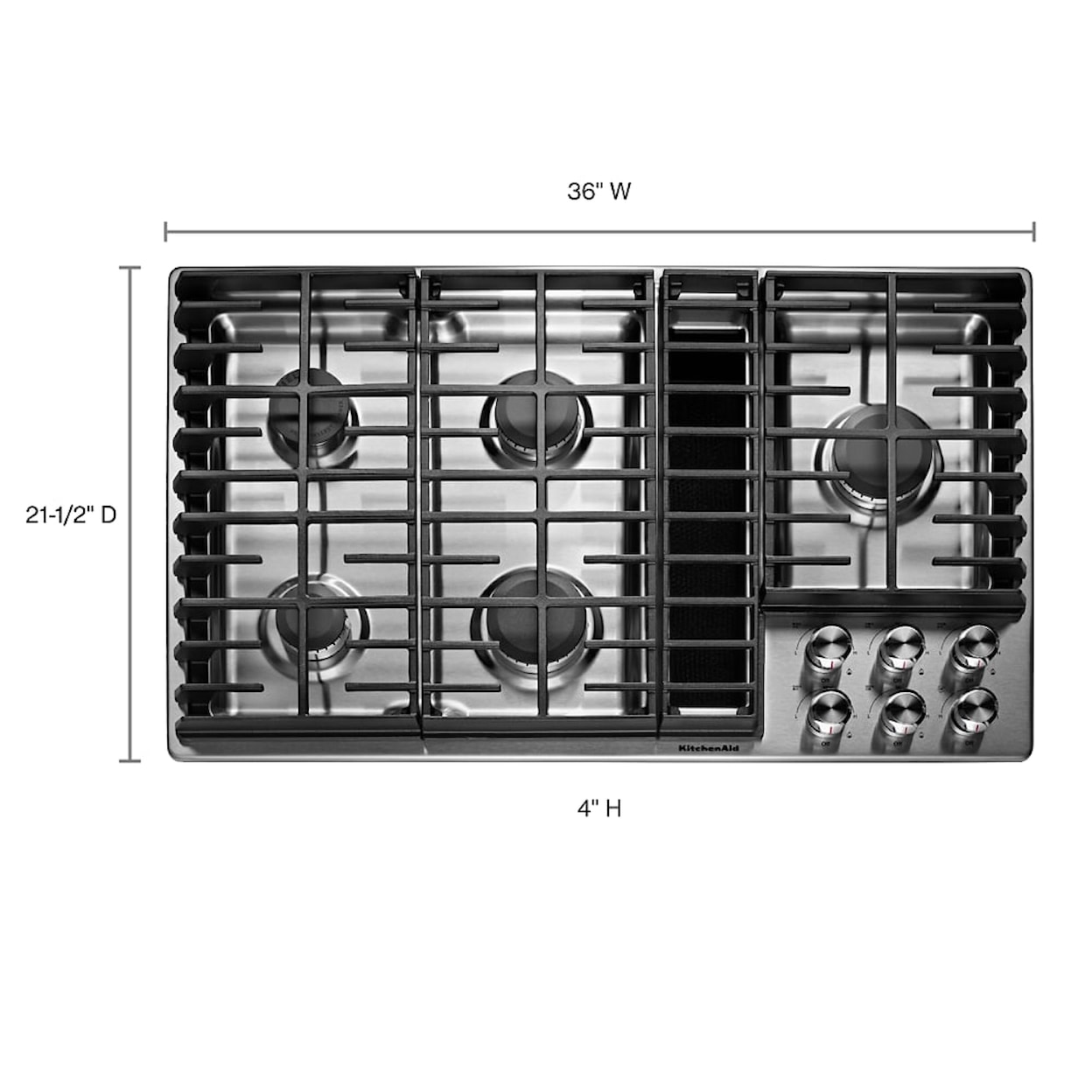 KitchenAid Gas Ranges Cooktop