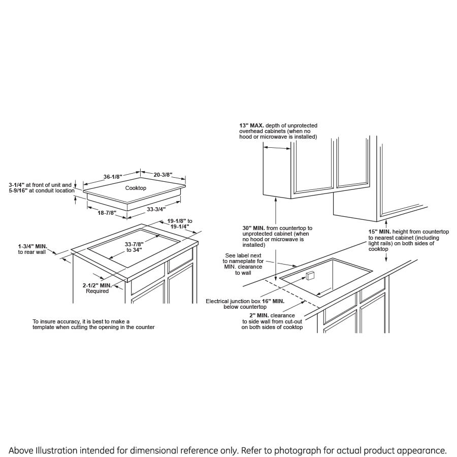 GE Appliances Cooktop Electric Cooktop