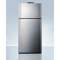 30" Wide Break Room Refrigerator-freezer With Antimicrobial Pure Copper Handles