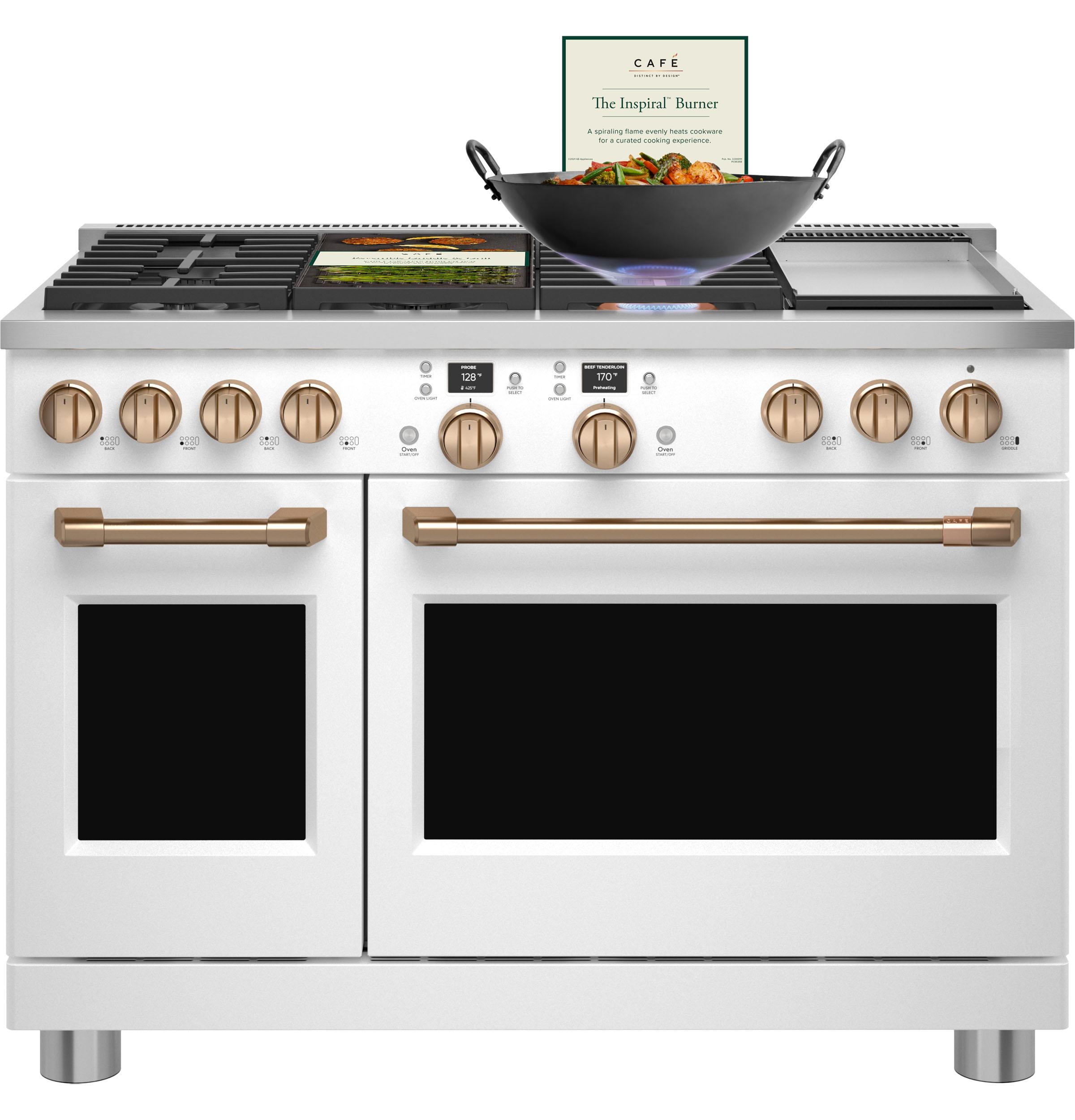 Café Gas Ranges Dual-Fuel Commercial-Style Range