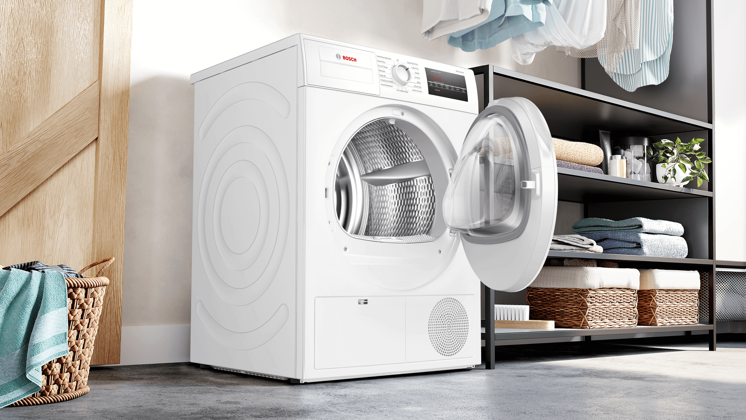 Bosch Laundry Front Load Electric Dryer