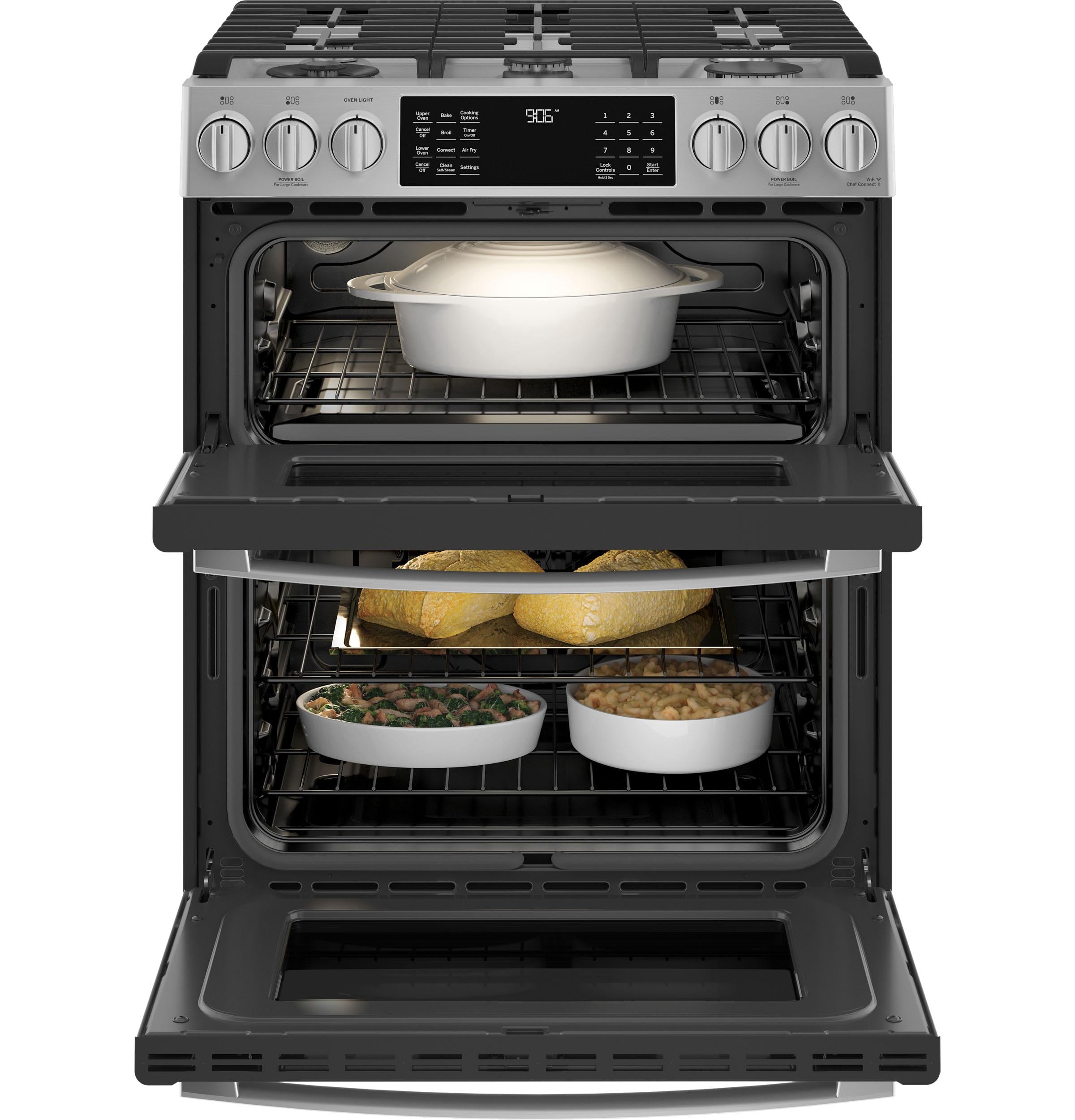 GE Slide-In Front Control Gas Range - Thumbnail 2