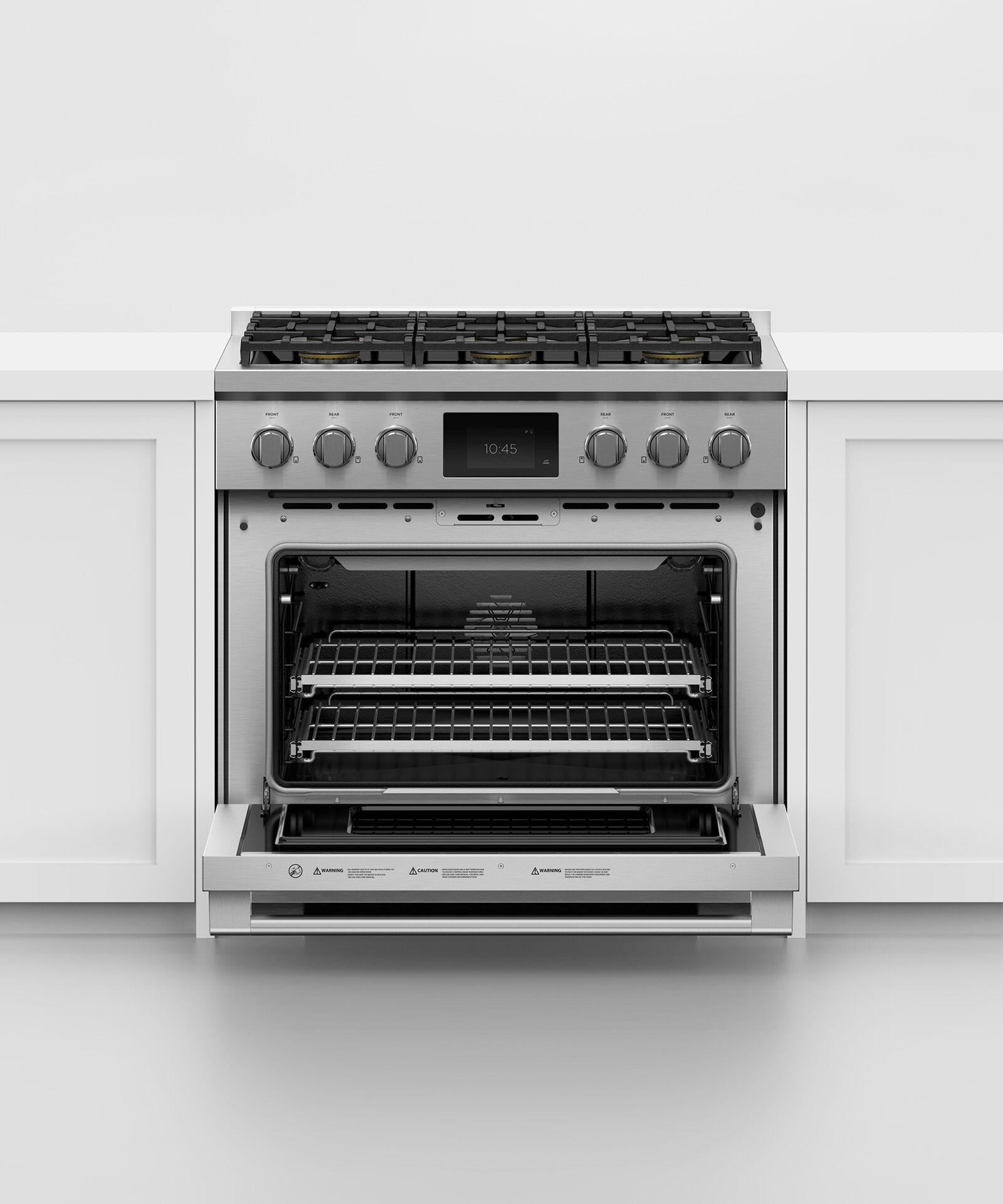 Fisher and Paykel Gas Ranges Professional Gas Range