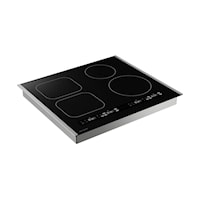 Sharp 24 In. Induction Cooktop With Side Accessories