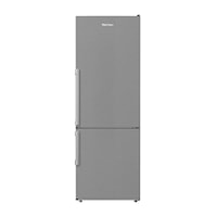24In Counter Depth 11.43 Cuft Bottom Freezer Fridge With Full Frost Free, Stainless Steel