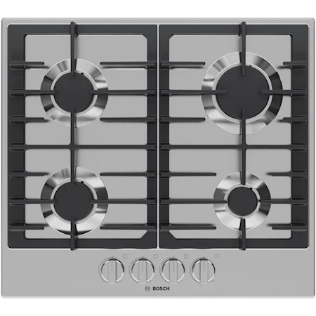 300 Series Gas Cooktop 24" Stainless Steel Ngm3450uc