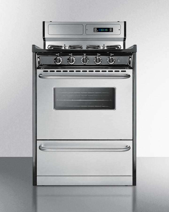 24" Free Standing Gas Range