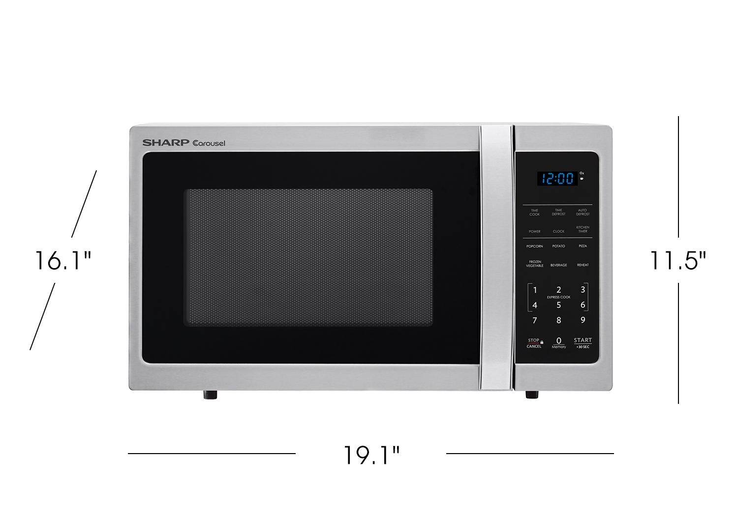 Sharp 900W Countertop Microwave