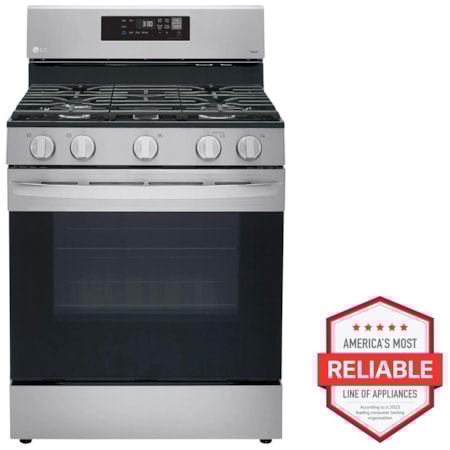 30" Free Standing Gas Range