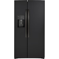 GE(R) 25.1 Cu. Ft. Side-By-Side Refrigerator