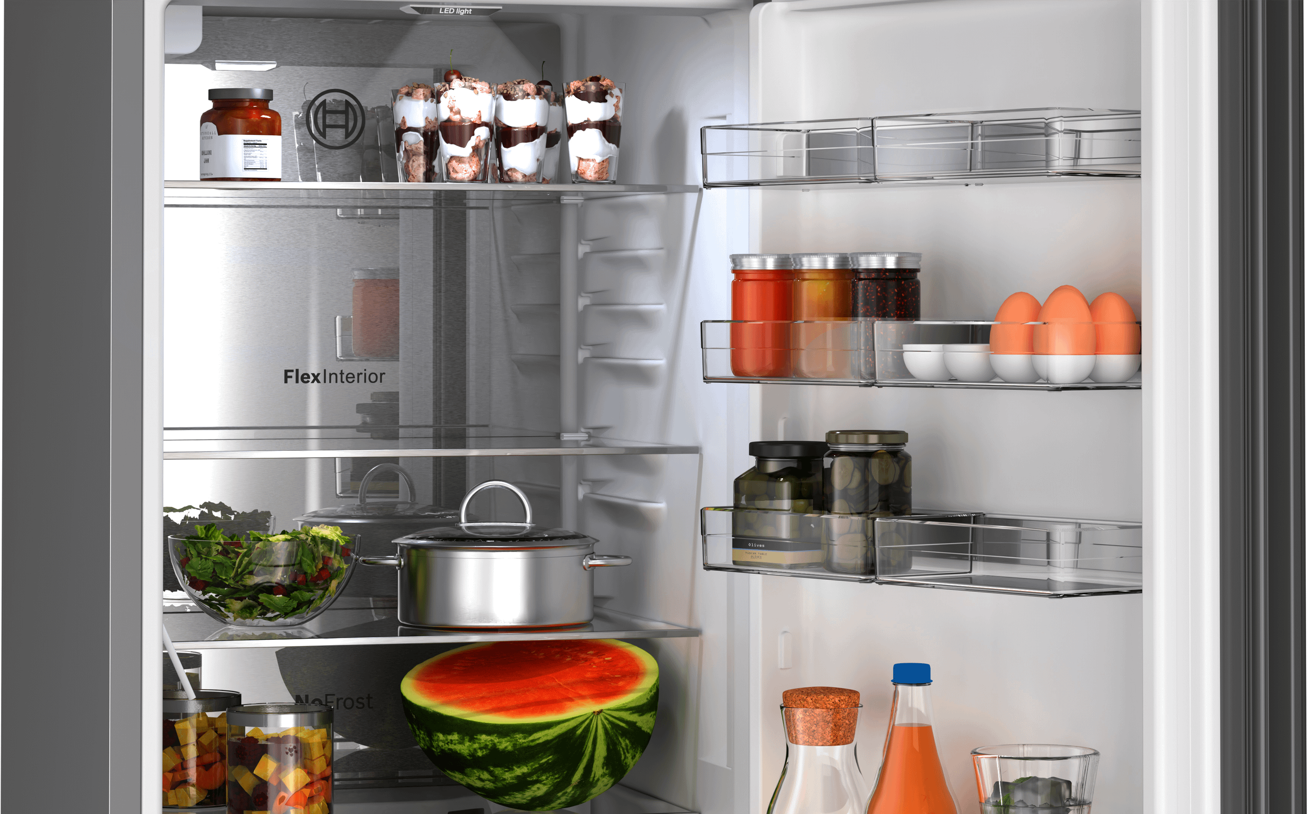 Bosch Refrigerators Bottom Freezer Freestanding Refrigerator