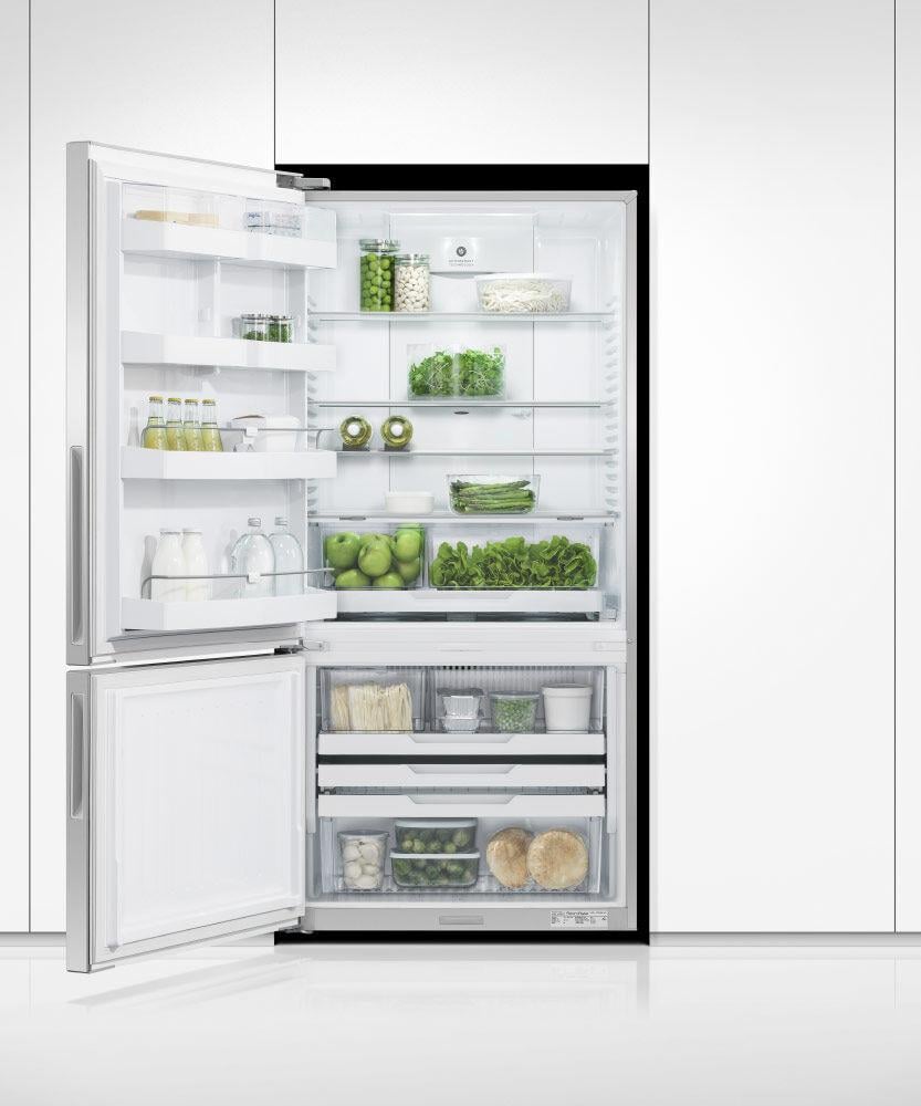 Fisher and Paykel Refrigerators Bottom Freezer Freestanding Refrigerator
