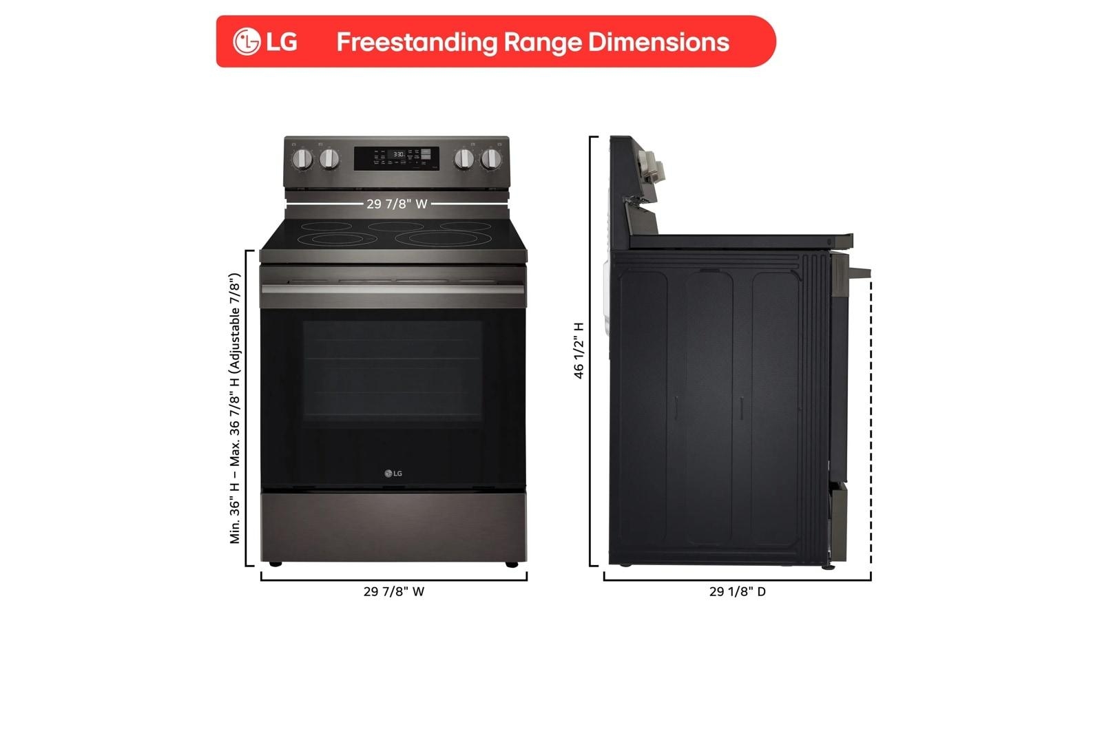 Freestanding Smoothtop Electric Range