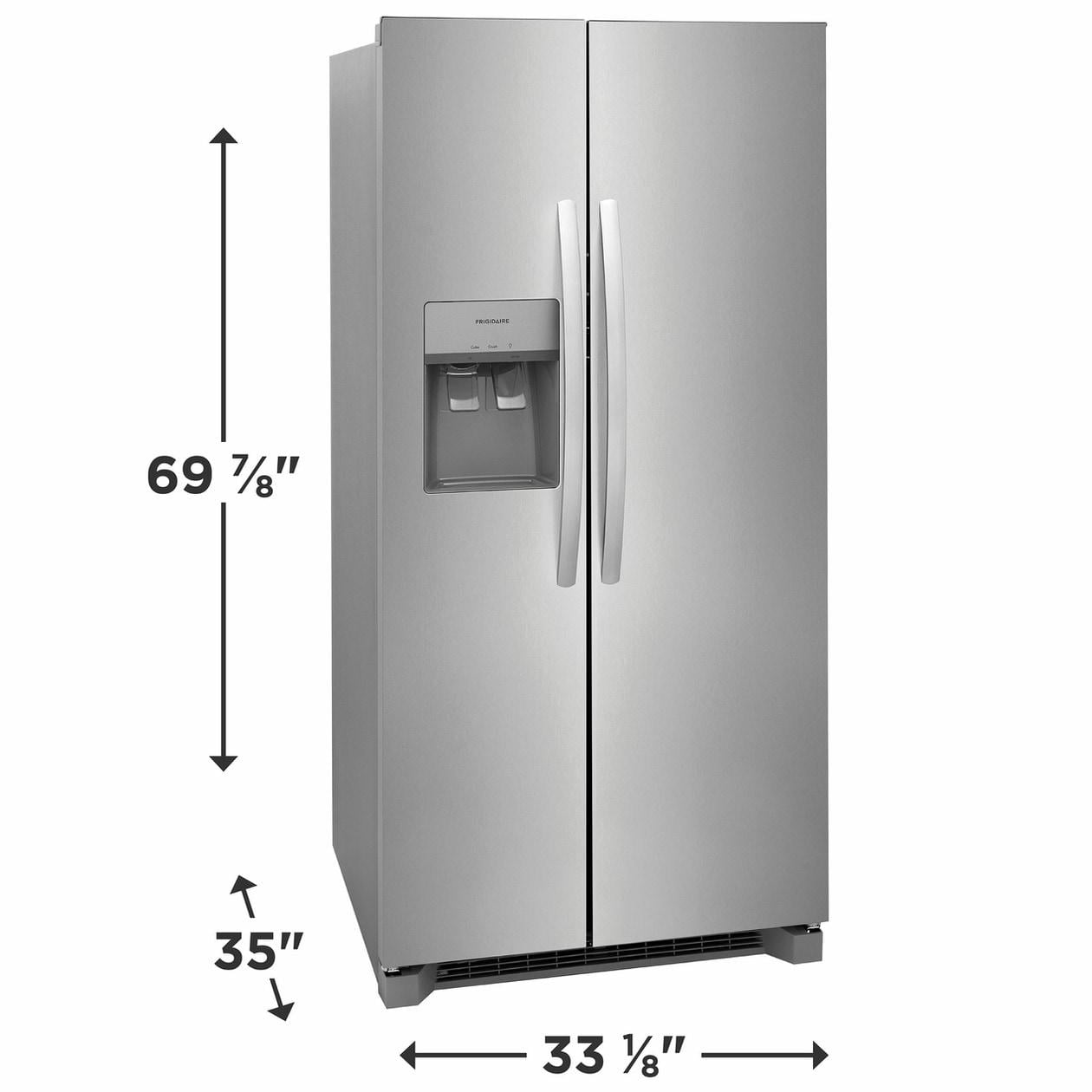 Frigidaire Refrigerators Side By Side Freestanding Refrigerator