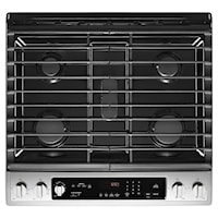 30-INCH WIDE SLIDE-IN GAS RANGE WITH TRUE CONVECTION AND FIT SYSTEM - 5.8 CU. FT.